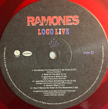 Ramones - Loco Live (RSD 2025)(2xCOLOR VINYL) | Mint (M) Mint (M)-