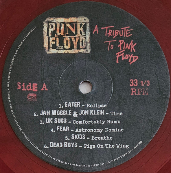 Punk Floyd (A Tribute To Pink Floyd)(COLOR VINYL) | Mint (M) Mint (M)-