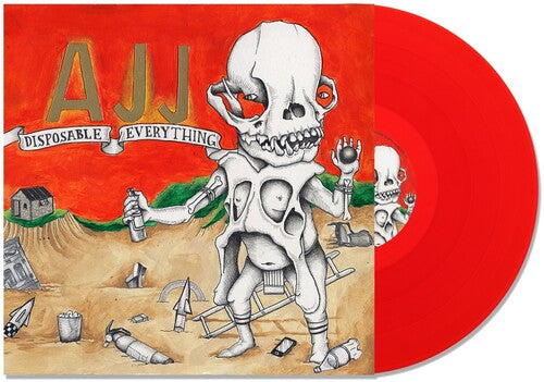 AJJ - Disposable Everything [Explicit Content] (ndie Exclusive, Colored Vinyl, Red) | Mint (M) Mint (M)-