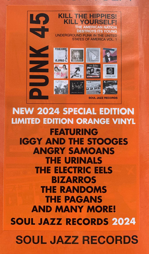 Punk 45: Kill The Hippies! | Mint (M) Mint (M)-