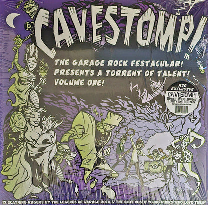 Various - Cavestomp! The Garage Rock Festacular! Presents A Torrent Of Talent! Volume One! | Mint (M) Mint (M)-