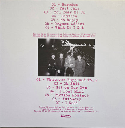 Buzzcocks - Oh Shit! (The "Another Music In A Different Kitchen" Demos 1977)(VINYL) | Mint (M) Mint (M)-