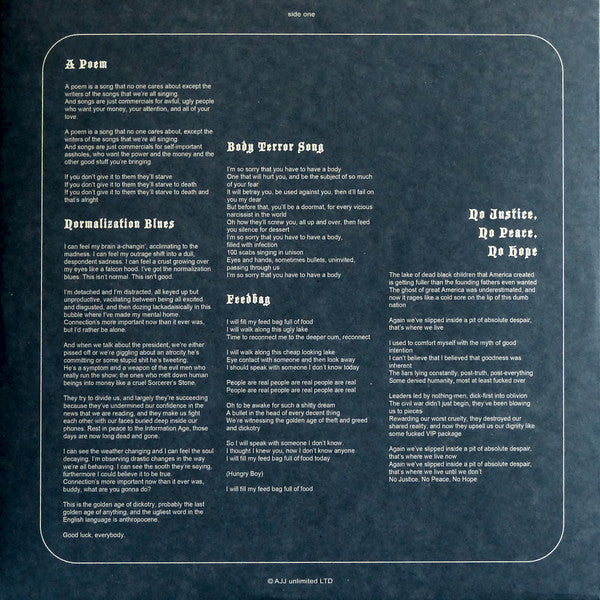 AJJ - Good Luck Everybody | Mint (M) Mint (M)-