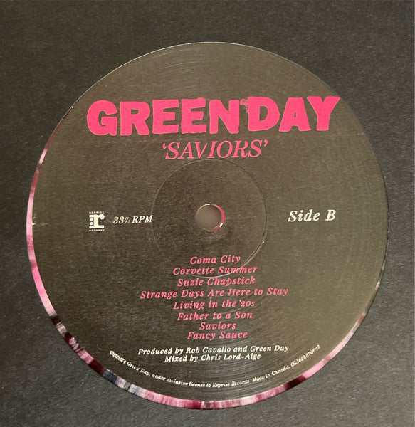 Saviors (VINYL) | Mint (M) Mint (M)-
