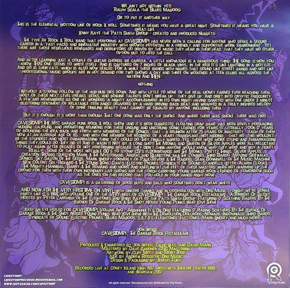 Various - Cavestomp! The Garage Rock Festacular! Presents A Torrent Of Talent! Volume One! | Mint (M) Mint (M)-