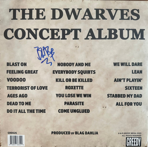 The Dwarves Concept Album |-