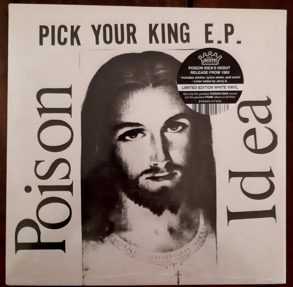 Poison Idea - Pick Your King E.P. (WHITE VINYL) | Mint (M) Mint (M)-