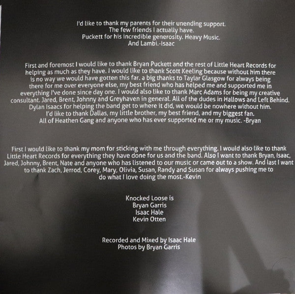 Knocked Loose - Pop Culture (VINYL) | Mint (M) Mint (M)-