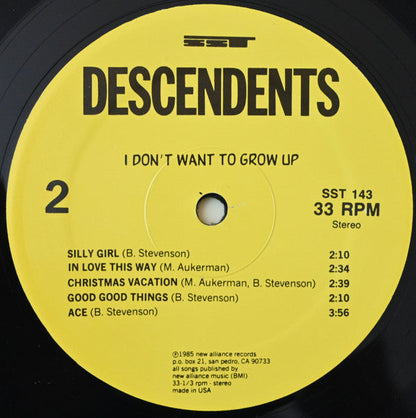 I Don't Want To Grow Up (VINYL) | Mint (M) Mint (M)-