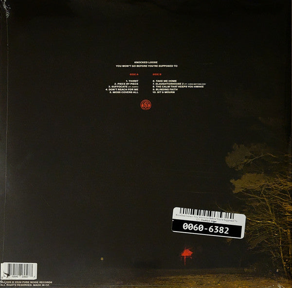 Knocked Loose - You Won't Go Before You're Supposed To (VINYL) | Mint (M) Mint (M)-