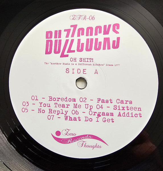 Buzzcocks - Oh Shit! (The "Another Music In A Different Kitchen" Demos 1977)(VINYL) | Mint (M) Mint (M)-
