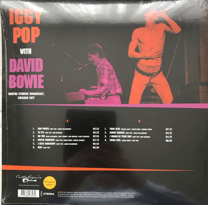 Iggy Pop - Mantra Studios Broadcast, Chicago 1977 | Mint (M) Mint (M)-