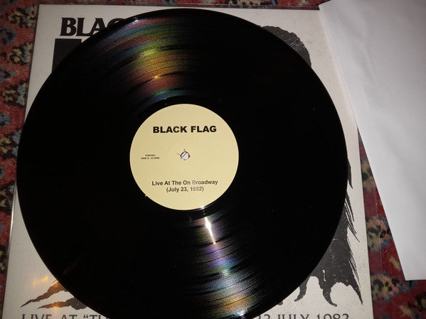 Black Flag - Live At "The On Broadway" 23 July 1982 | Mint (M) Mint (M)-