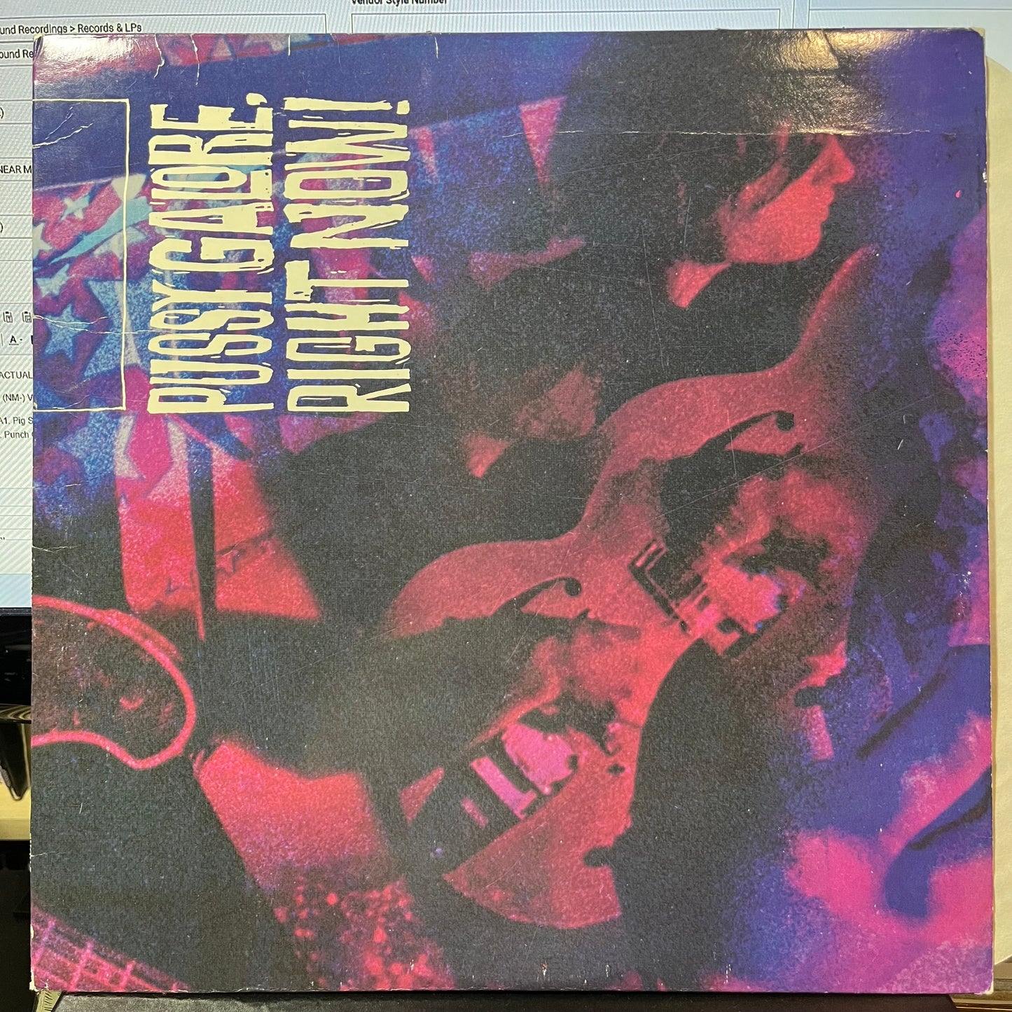 Pussy Galore (2) - Right Now! (VINYL) | Near Mint- (NM-) Excellent+ (EX+)--
