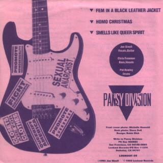 Pansy Division - Fem In A Black Leather Jacket (7" VINYL) |-