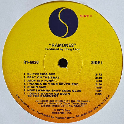 Ramones - Ramones (180G VINYL LP SIRE R1-6020 2011) | Near Mint (NM or M-) Near Mint (NM)--