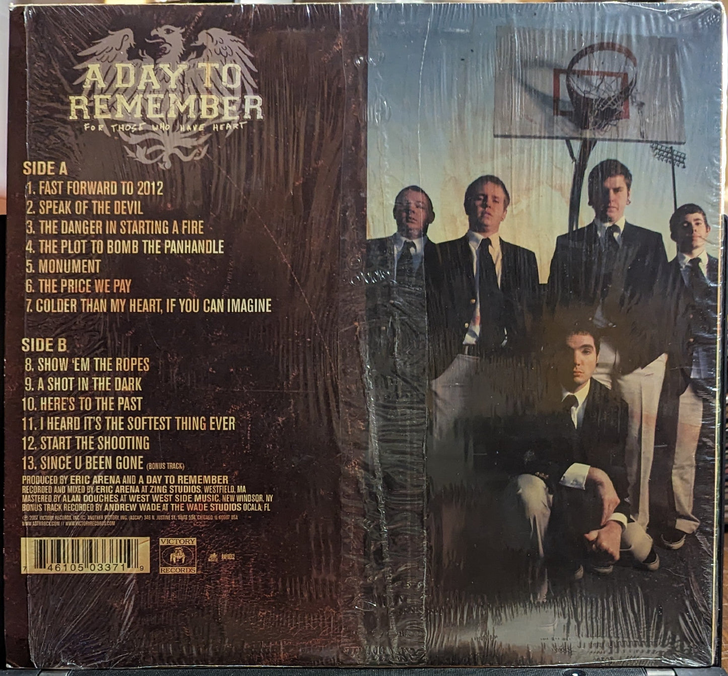 A Day To Remember - For Those Who Have Heart *CLEAR RED* | Near Mint (NM) Near Mint (NM)-