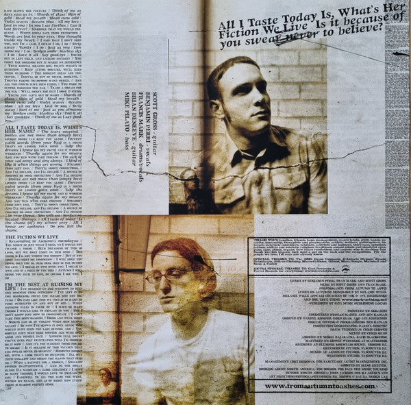 From Autumn To Ashes - The Fiction We Live (PINK VINYL) | Near Mint (NM) Mint (M)--