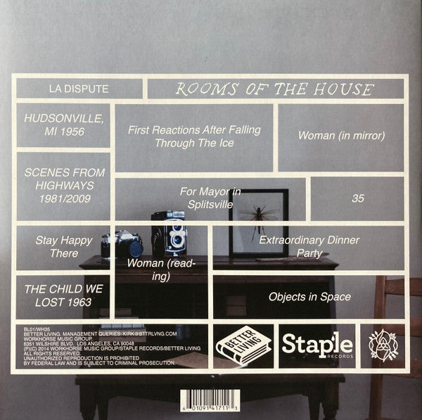 La Dispute - Rooms Of The House | Near Mint (NM) Near Mint (NM)-