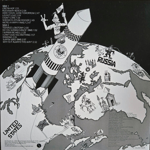 Ramones - Rocket To Russia (180G VINYL LP RHINO R1 6042 2011) | Near Mint (NM or M-) Near Mint (NM)--