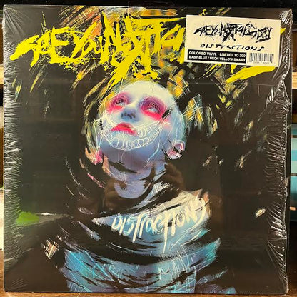 See You Next Tuesday - Distractions (BLUE/YELLOW SMASH VINYL) | Near Mint (NM or M-) Mint (M)--