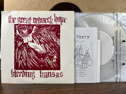The Great Redneck Hope - Split 7" (CLEAR 7" VINYL) | Near Mint (NM or M-) Excellent+ (EX+)--