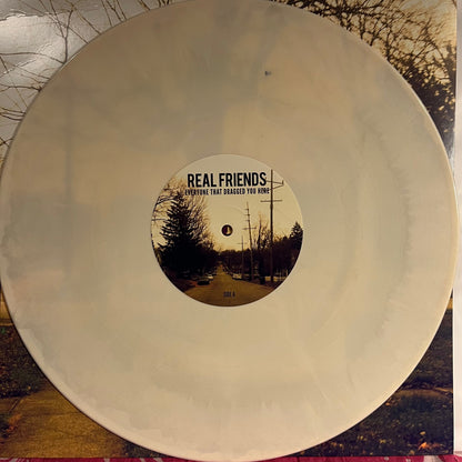 Real Friends - Everyone That Dragged You Here *WHITE* | Near Mint (NM) Near Mint (NM)-