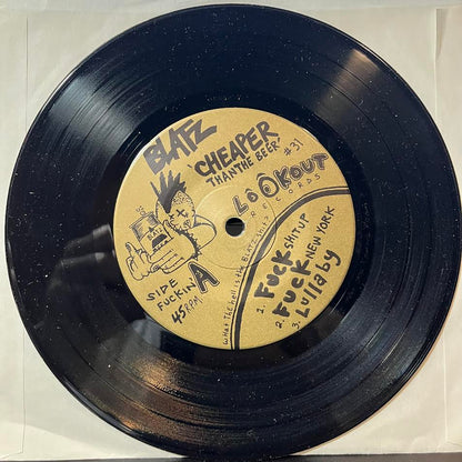 Blatz - Cheaper Than The Beer (7" VINYL) | Near Mint (NM) Generic-