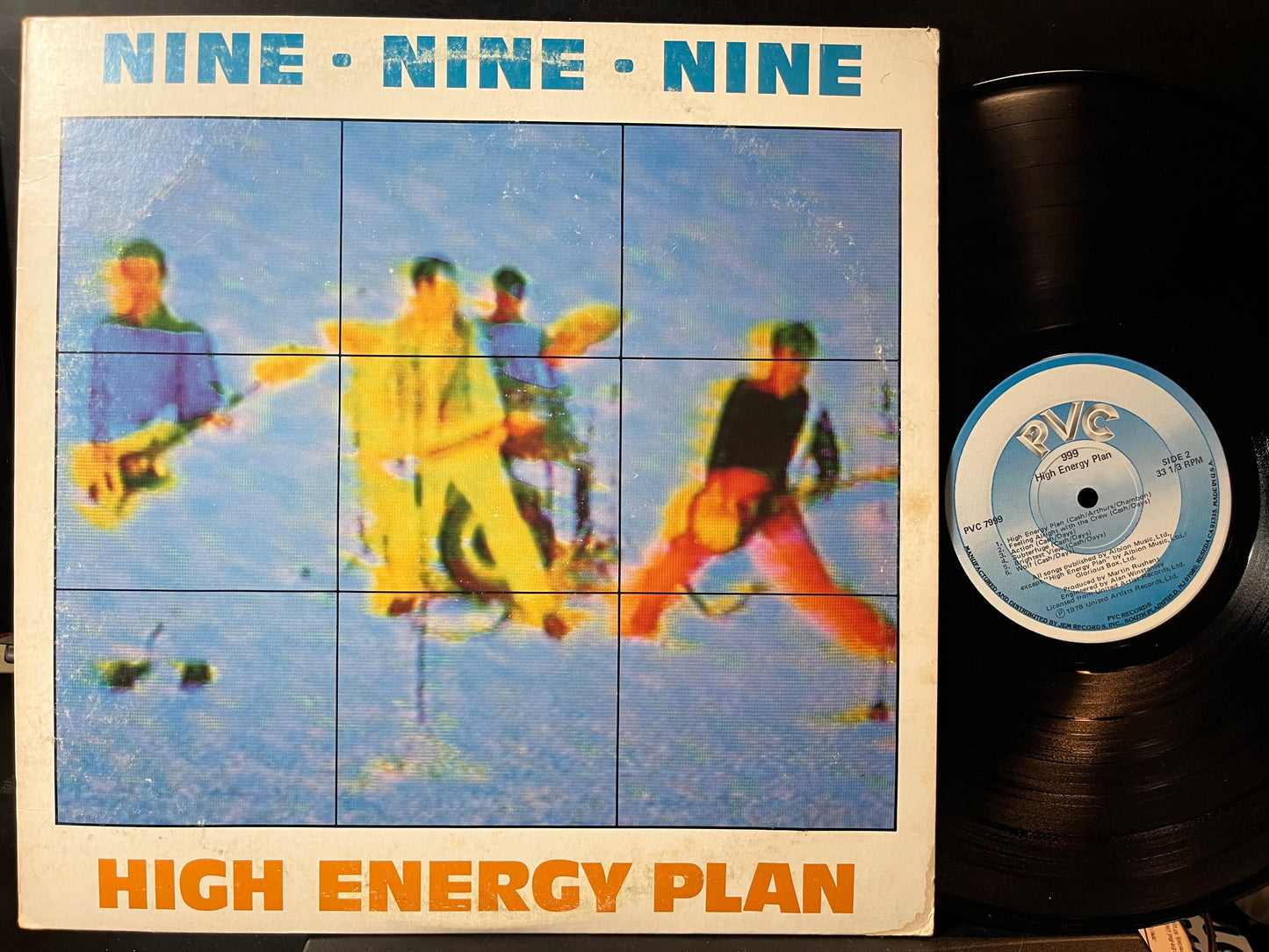 999 - High Energy Plan (VINYL) | Near Mint (NM) Very Good Plus (VG+)-