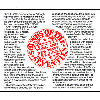 Sounds Of The Seventies - Punk And New Wave (CD) | Near Mint (NM) Near Mint (NM)-