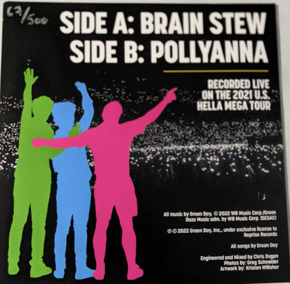 Green Day - Live From Hella Mega (7") | Near Mint (NM) Near Mint (NM)-