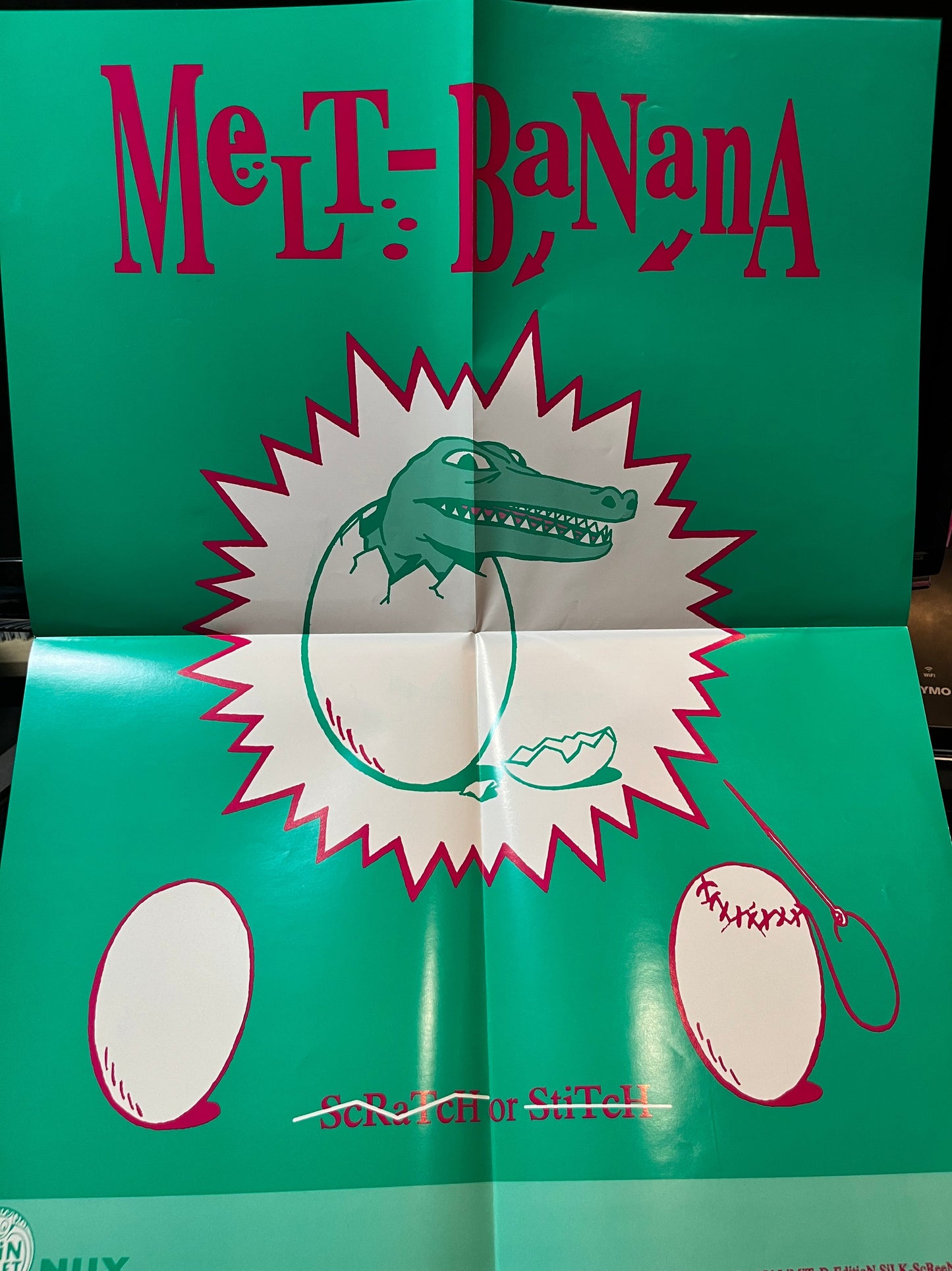 Melt-Banana - Scratch Or Stitch (VINYL LP NUX ORGANIZATION NUX-D14 1996) | USED Near Mint (NM or M-) Near Mint (NM)--