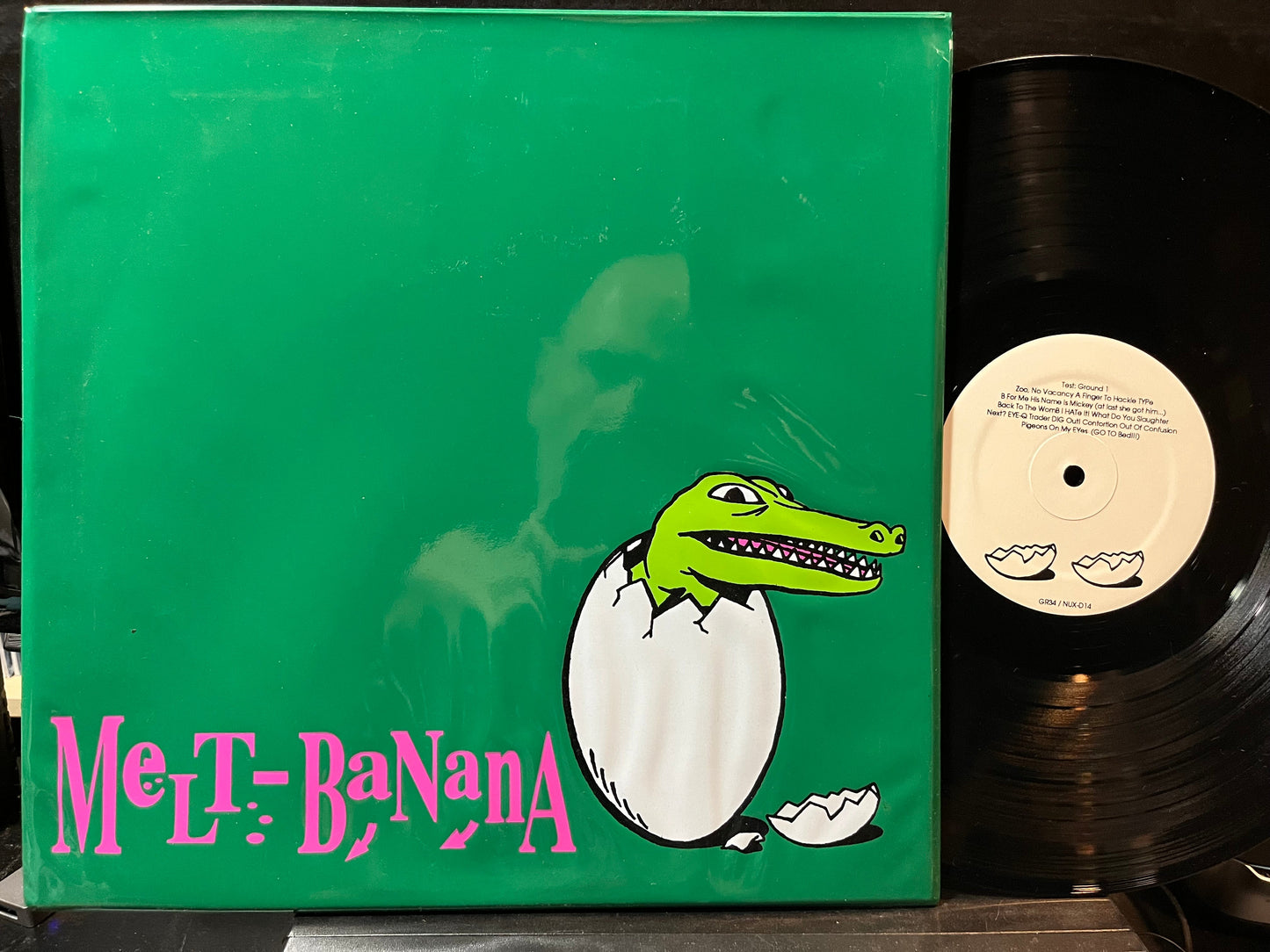Melt-Banana - Scratch Or Stitch (VINYL LP NUX ORGANIZATION NUX-D14 1996) | USED Near Mint (NM or M-) Near Mint (NM)--