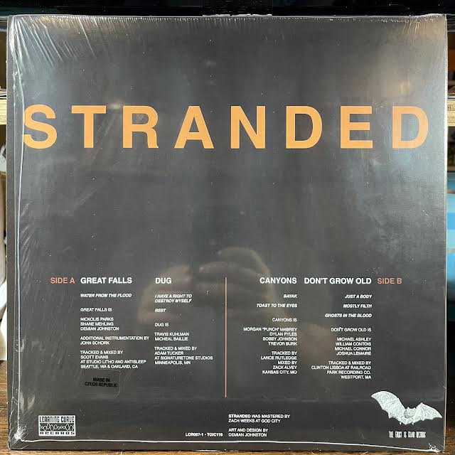 Great Falls - Stranded (TEAL/BLACK MARBLE VINYL) | Near Mint (NM or M-)--