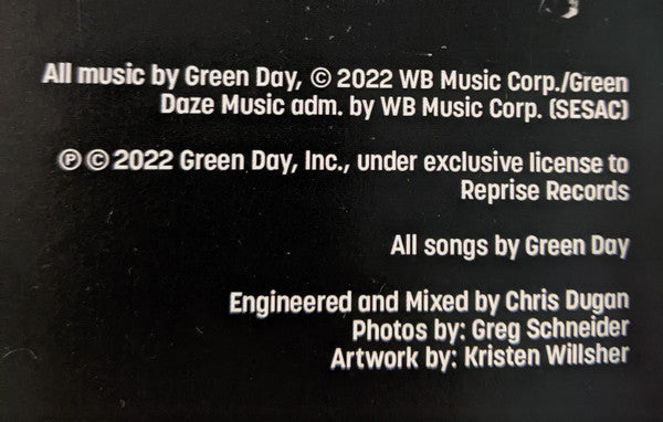 Green Day - Live From Hella Mega (7") | Near Mint (NM) Near Mint (NM)-
