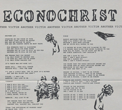 Econochrist - Another Victim (7" VINYL) | Near Mint (NM) Near Mint (NM)-