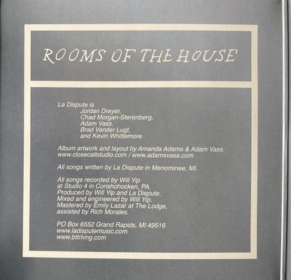 La Dispute - Rooms Of The House | Near Mint (NM) Near Mint (NM)-