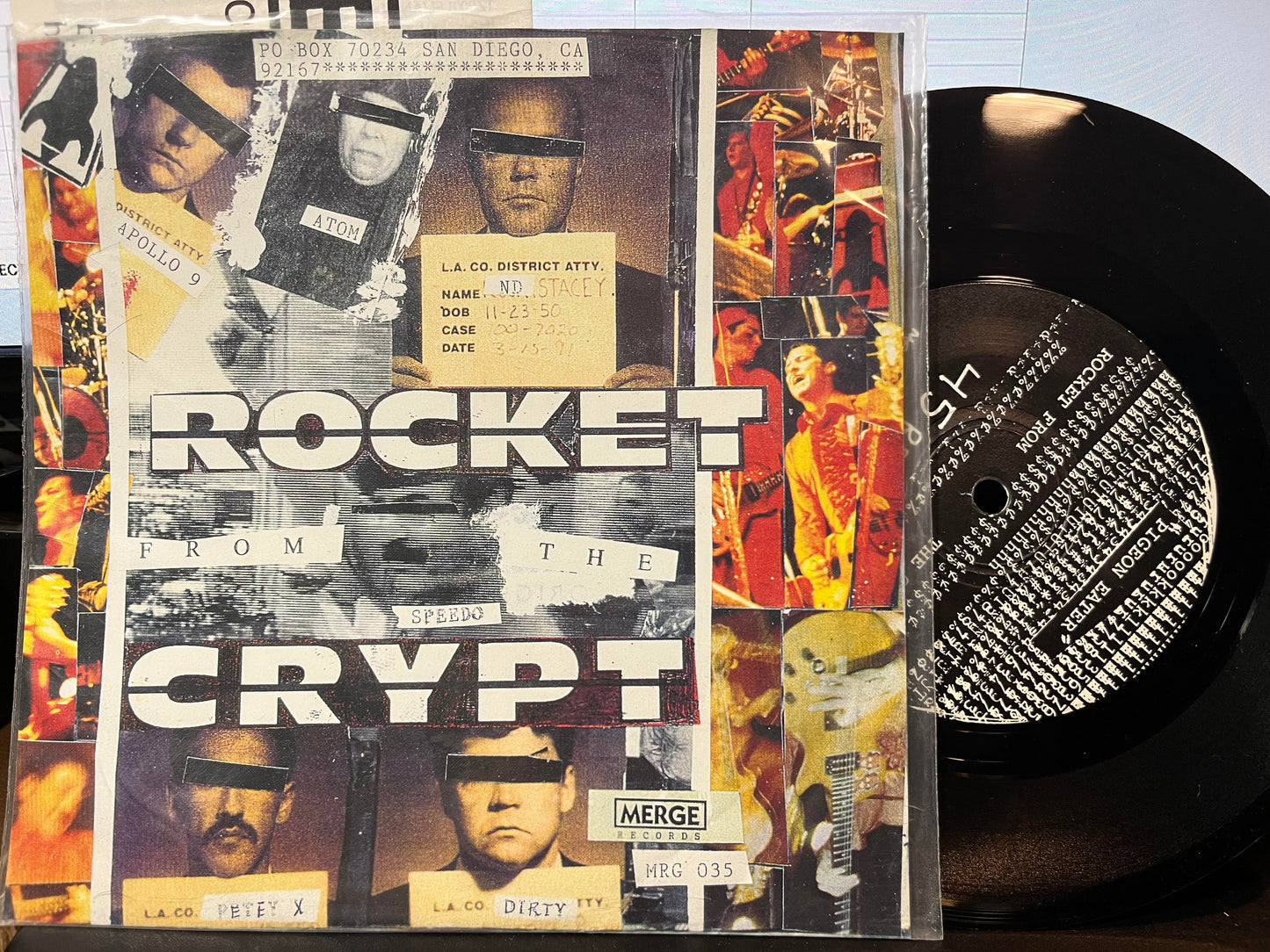 Rocket From The Crypt - Both Good Songs (7" VINYL) | Near Mint (NM) Near Mint (NM)-