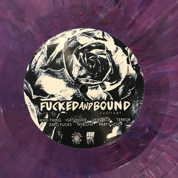 Fucked & Bound - Suffrage (BLUE MARBLED VINYL) | Near Mint (NM or M-) Mint (M)--