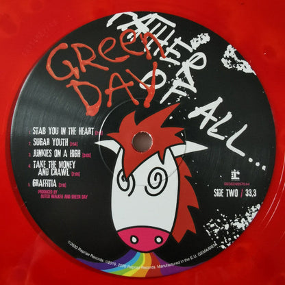 Green Day - Father Of All... (CLOUDY RED VINYL) | Near Mint (NM or M-)--