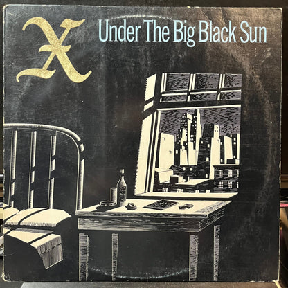 X - Under The Big Black Sun (VINYL LP ELEKTRA 60150 1982) | Very Good Plus (VG+) Very Good Plus (VG+)--