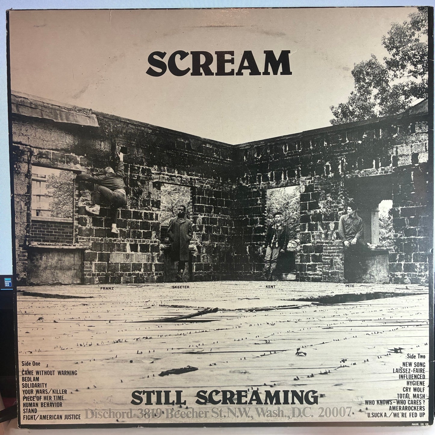 Still Screaming (VINYL) | Very Good Plus (VG+) Very Good Plus (VG+)--