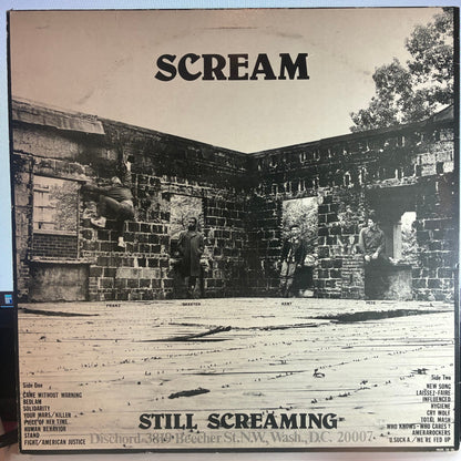 Still Screaming (VINYL) | Very Good Plus (VG+) Very Good Plus (VG+)--