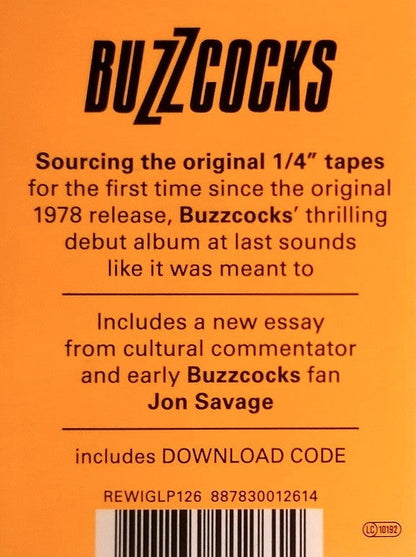 Buzzcocks - Another Music In A Different Kitchen | Mint (M) Mint (M)-