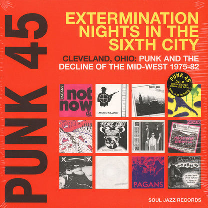 Punk 45: Extermination Nights In The Sixth City! Cleveland, Ohio : Punk And The Decline Of The Mid West 1975 - 82 | Mint (M) Mint (M)-