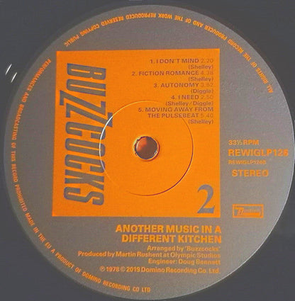 Buzzcocks - Another Music In A Different Kitchen | Mint (M) Mint (M)-
