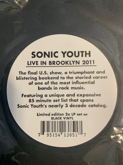Sonic Youth - Live In Brooklyn 2011 | Mint (M) Mint (M)-