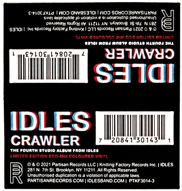 Idles - Crawler | Mint (M) Mint (M)-