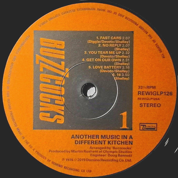 Buzzcocks - Another Music In A Different Kitchen | Mint (M) Mint (M)-