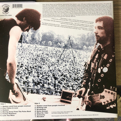Live In Manchester At Alexandra Park Saturday July 15th 1978 | Mint (M) Mint (M)-
